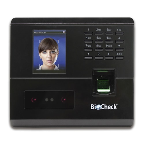 RELOJ CHECADOR MULTIBIOMÉTRICO PARA 30 EMPLEADOS