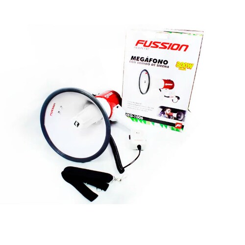 Megafono Profesional USB MP3 Funcion Grabar Efecto Sirena