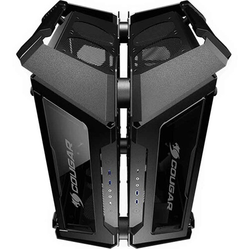 Gabinete Dual COUGAR GEMINI X Aluminio Cristal Templado 