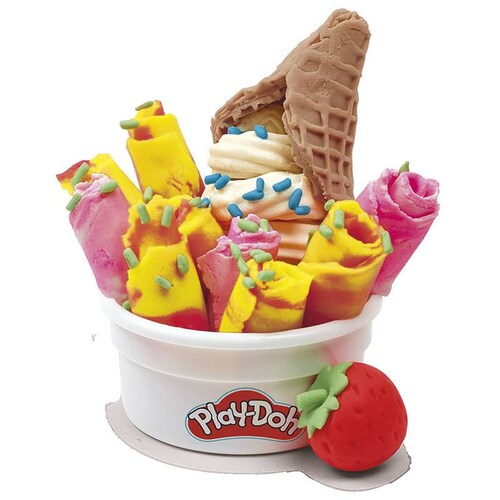 Set De Heladería Rollzies Play Doh Kitchen Creations