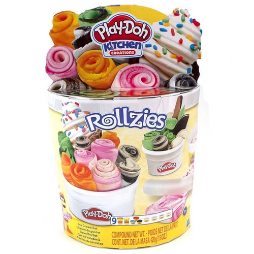 Set De Heladería Rollzies Play Doh Kitchen Creations