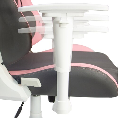 Silla Gamer Ergonomica Cojines Desmontables  Reclinable Rosa