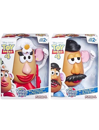 Señora y Señor  Cara De Papa Película Toy Story 4 
