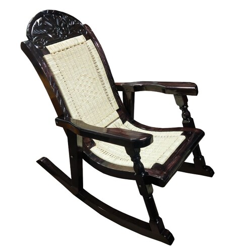 Silla Mecedora Hypermark Chocolate Abanico END