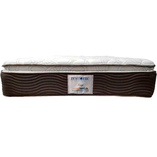 COLCHON MATRIMONIAL NAP DE RESTONIC CON COLCHONETA EXQUIZITO 