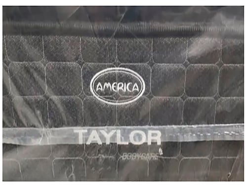 Colchon Matrimonial América Taylor Firme Sistema Body Carey
