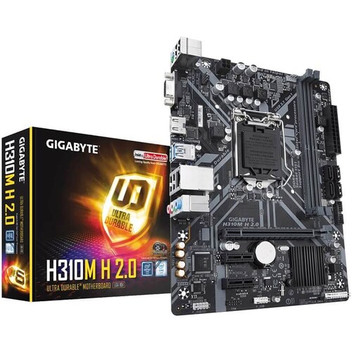 Tarjeta Madre GIGABYTE H310M H 2 USB3 2xDDR4 PCI-E Socket 1151