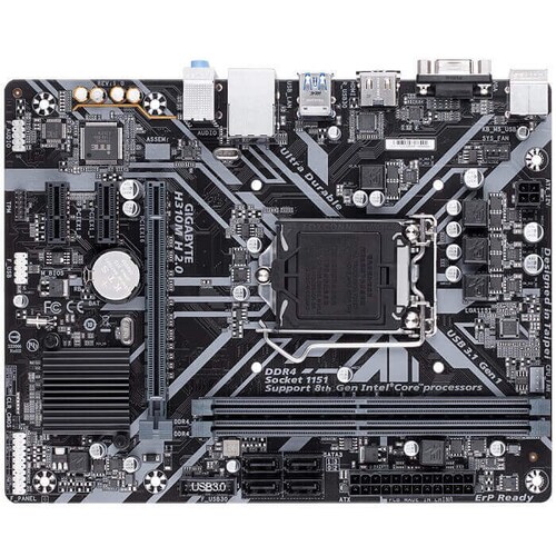Tarjeta Madre GIGABYTE H310M H 2 USB3 2xDDR4 PCI-E Socket 1151
