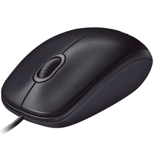Mouse Logitech Alambrico Optico USB Negro M90 910-004053.