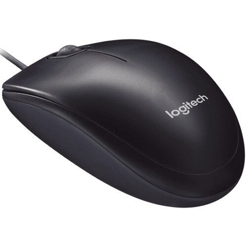 Mouse Logitech Alambrico Optico USB Negro M90 910-004053.