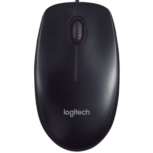 Mouse Logitech Alambrico Optico USB Negro M90 910-004053.