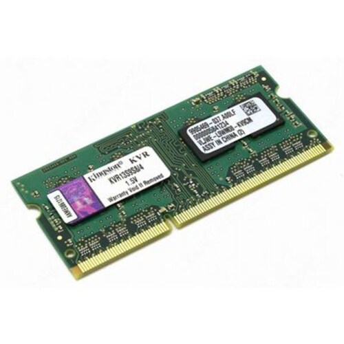 Memoria Ram DDR3 Sodimm Kingston 1333 MHz 4 Gb PC3-10600 KVR13S9S8/4