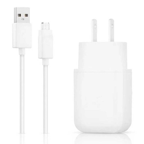 Fralugio Cargador Carga Rapida Micro USB V8 compatible con celulares LG 