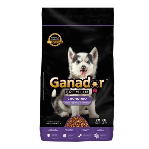 Alimento para Perro Ganador Premium Cachorro  20 Kg