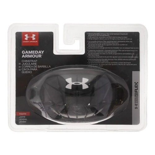 Barbiquejo UNDER ARMOUR YOUTH GAME Negro