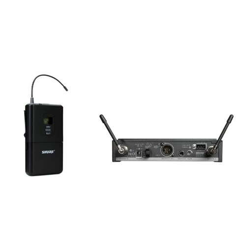 Sistema Receptor y Transmisor SHURE SLX14-G4 Negro Inalámbrico (SLX1-SLX4)