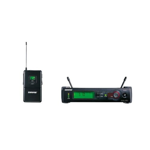Sistema Receptor y Transmisor SHURE SLX14-G4 Negro Inalámbrico (SLX1-SLX4)