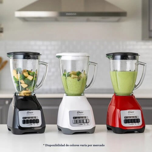 LICUADORA OSTER BLSTKAG WPB VASO DE VIDRIO BLANCA ALB3**