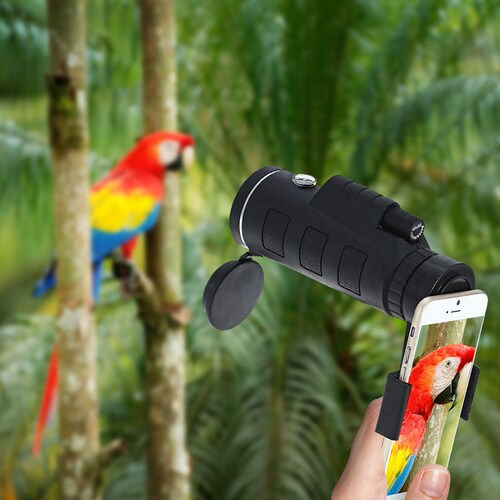 Telescopio para Celular con Tripié y Soporte Zoom 40x60 Redlemon
