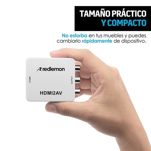 Aparato Cable Para Conectar Television Vieja A HDMI RCA Amarillo