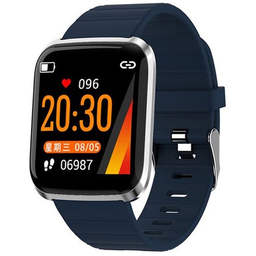 Fralugio Smart watch Reloj Inteligente Oximetro Notificaciones en IOS y Android Mod 118 Pro