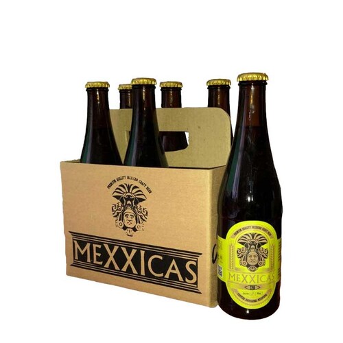 6  Cervezas MEXXICAS STOUT 