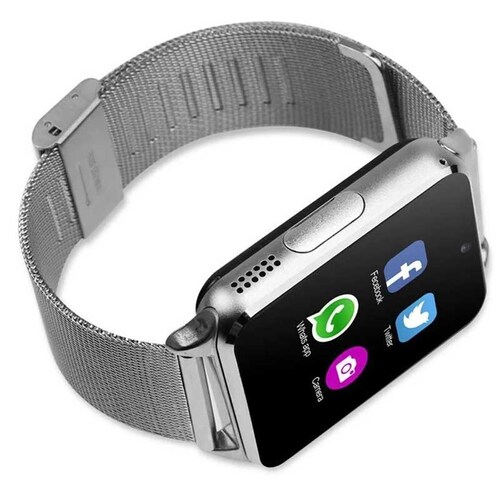 Fralugio Smartwatch Reloj Inteligente con Camara y Grabadora de Voz Z60 Notificaciones