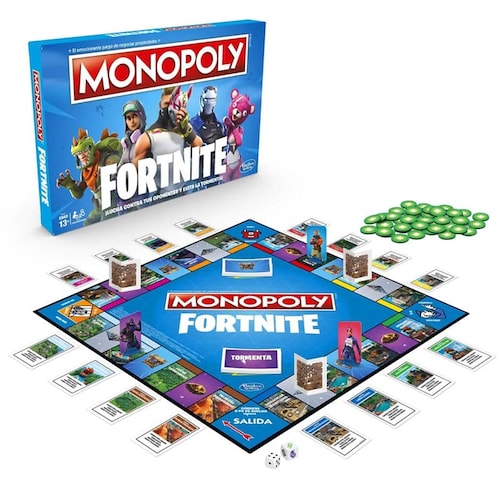 Monopoly Fortnite Hasbro Juego De Mesa