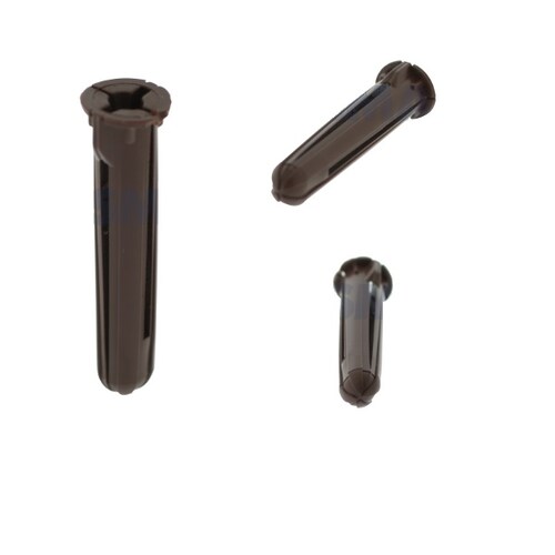 TAQUETE CAFE  5/16" TP2B THORSMAN PARA CONCRETO 6 CAJAS C/100 PZAS C/U 1104-04100.
