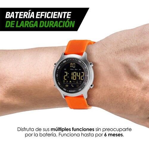 Redlemon Smartwatch Reloj Inteligente Sport Bluetooth con Pantalla Digital, Resistente al Agua, Notificaciones de Llamadas, Redes Sociales y Mensajes, Función Deportiva, Compatible con iOS y Android