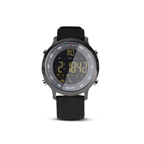 Redlemon Smartwatch Reloj Inteligente Sport Bluetooth con Pantalla Digital, Resistente al Agua, Notificaciones de Llamadas, Redes Sociales y Mensajes, Función Deportiva, Compatible con iOS y Android