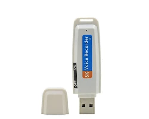 Memoria Usb Grabadora Voz Mp3 Espia 12 Horas Spy Microfono