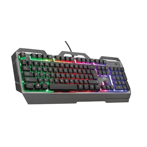 Teclado Gamer Metálico Iluminado Trust Gxt 856 Torac