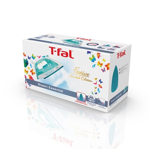 Plancha de Vapor T-Fal FV1010XO Steam Essential Azul