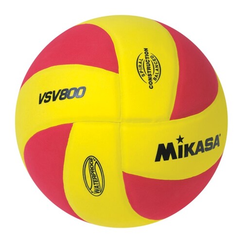 Balon Voleibol Mikasa Vsv800 #5 Impermeable Piel Sintetica suave al tacto (EVA)