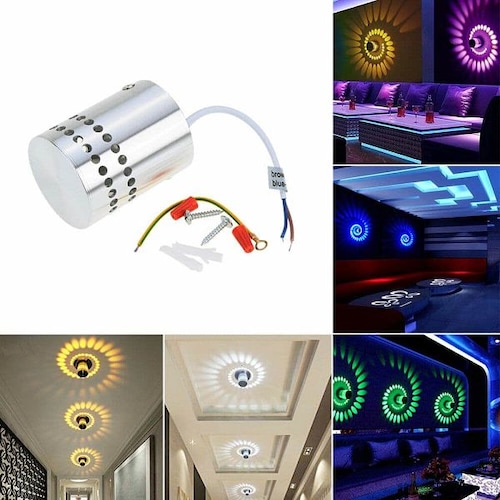 Lámpara LED Espiral para Interior