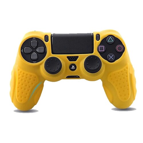 Ps4 Funda Antideslizante De Silicona (amarilla)
