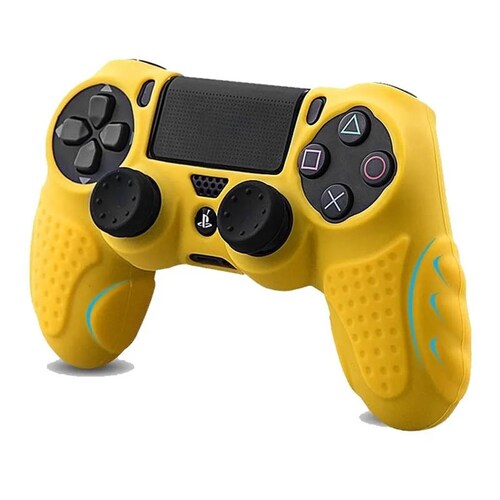 Ps4 Funda Antideslizante De Silicona (amarilla)