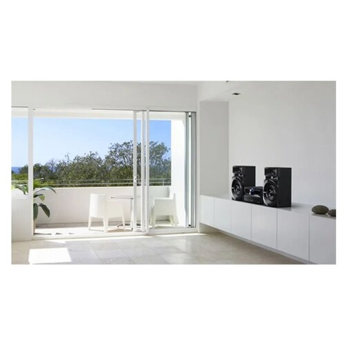 Minicomponente Panasonic SC AKX110PNK 3300W USB CD Bluetooth ORT