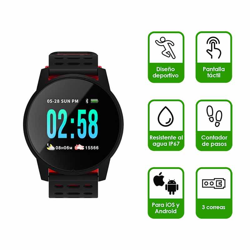 Smartwatch contra el discount agua