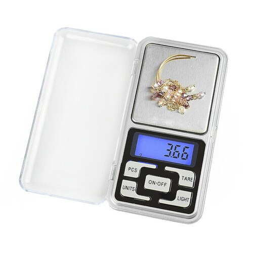Mini Báscula Digital Gramera 0.01 - 200g Ideal Para Joyería, Cocina, Repostería.