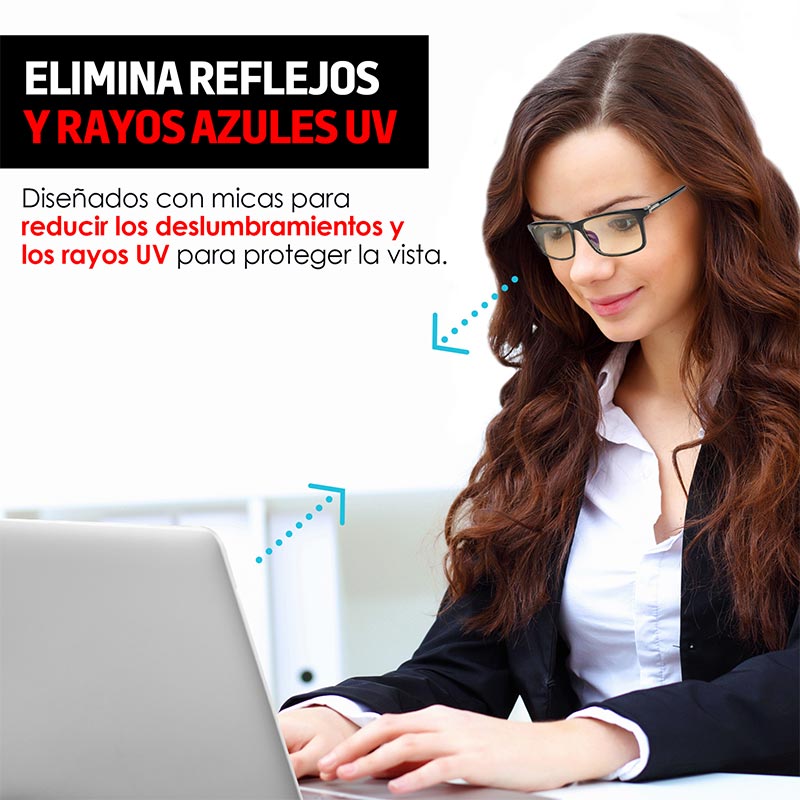 Lentes antirreflejante best sale para computadora