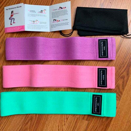 Hip Bands, Ligas Resistencia, Yoga Bandas Pierna Y Glúteo
