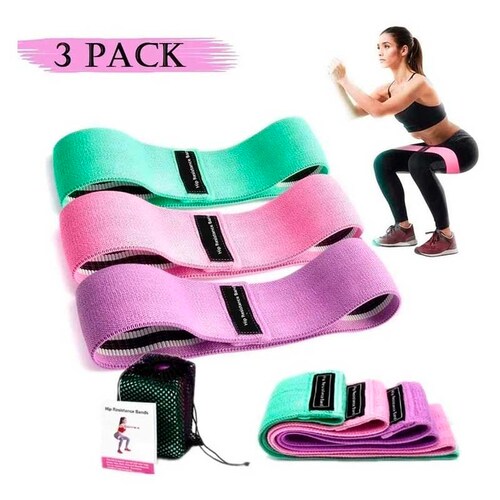 Hip Bands, Ligas Resistencia, Yoga Bandas Pierna Y Glúteo