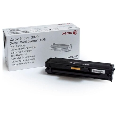 Tóner Xerox 106R02773 Negro Phaser 3020 3025 1,500 Paginas .