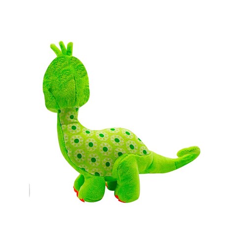 Peluche en Forma de Dinosaurio Color Verde Mediano