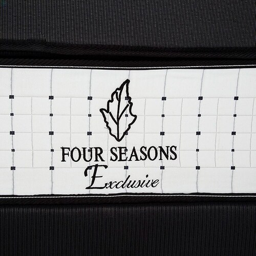 Juego De Box Y Colchon Four Season Spring Air - Matrimonial