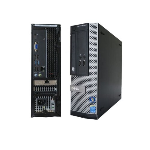 CPU Dell OptiPlex 3020 SFF - Core i3 4160 - 8GB Ram - 500GB Disco duro - DVD-RW - Windows 10 Pro Equipo Clase B, Reacondicionado