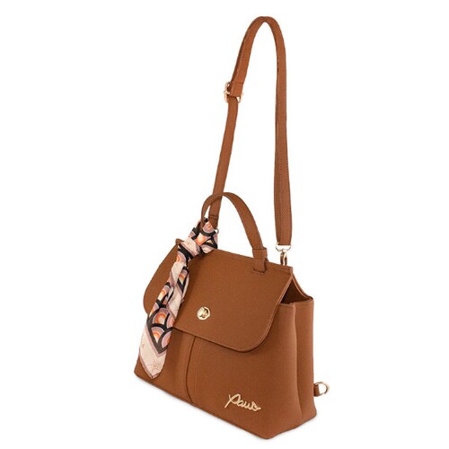  Bolso pawo Alisa color camello 