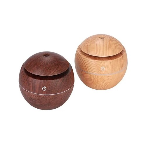 Humificador o Difusor de bambú Gadgets & fun cuenta con luz led ideal  para aceites esenciales o aroma terapia 135 ml